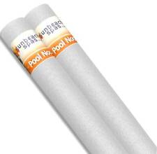 2x White Single Swimming Pool Noodle Float Aid Woggle Log Noodles Water Flexible