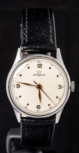 Lemania ivory dial rose gold - lemania,