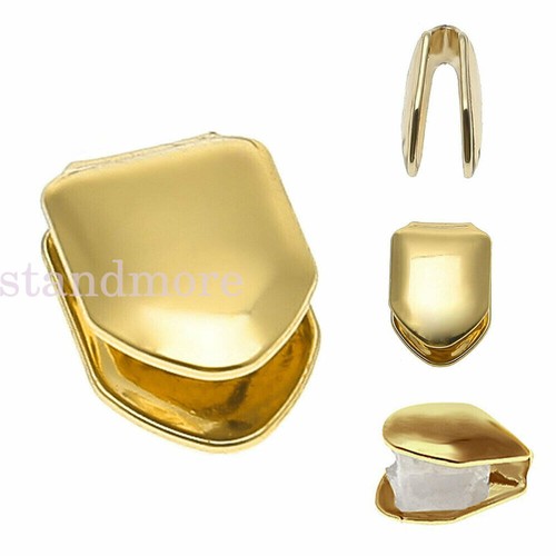 Gold single grill tooth - single,