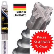 Kango (Milwaukee) K4 SDS-Max 4-Cut Head Carbide Tip Masonry Drill Bits 16 - 40mm