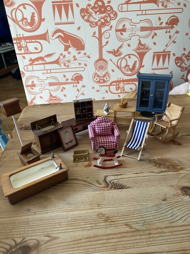 Dolls house furniture mixed - dolls,