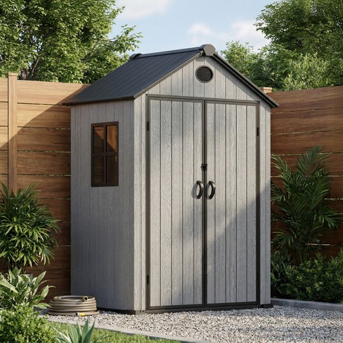 6x4ft apex roof garden storage - apex,