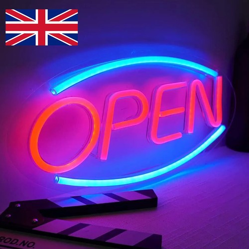 Open shop led neon sign - sign, lamp