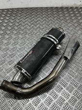Honda CB 600 F Hornet 1999 scorpion exhaust can & link pipe 1998 - 2002