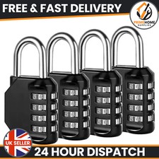 4 Digit Combination Padlock