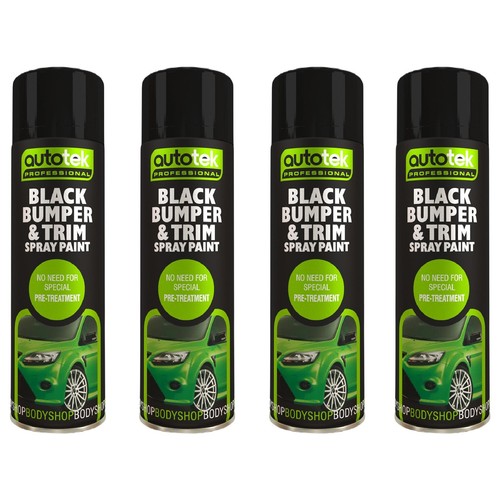 Black bumper trim - black,