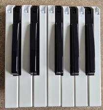 Keys (Parts) for Roland W30, D10, D20, Juno 6, 60, 106, Jupiter 6, 8 and others