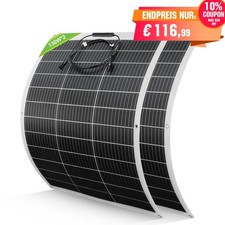 260W Flexible Solar Panel Solar Panel Mono for Camper Motorhome Balcony Power Station