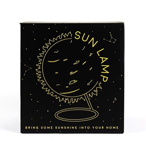 Sun lamp solar gift - sun,