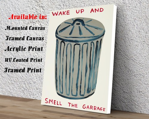 David shrigley smell garbage - shrigley,