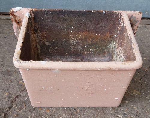 Antique cast iron rain hopper - antique,