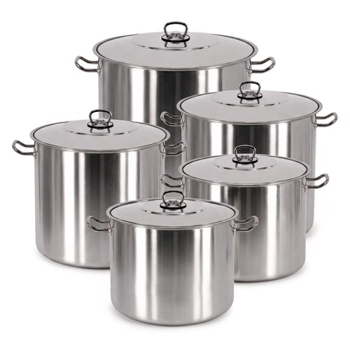 Gastro large deep stainless - deep,