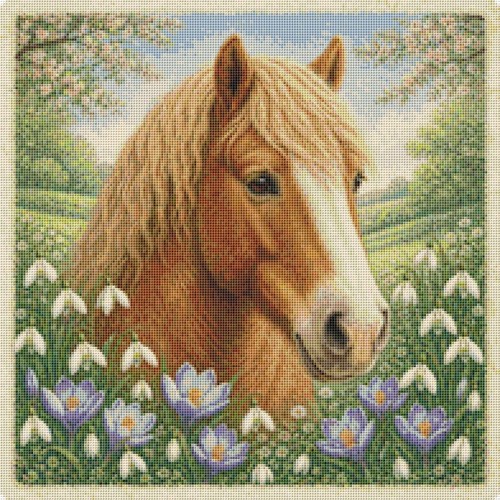 Suffolk punch horse - punch, in