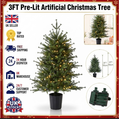 3ft artificial christmas - 3ft,