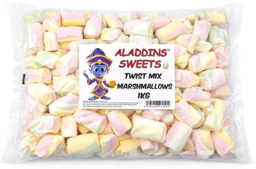 2kg halal marshmallows rainbow - 2kg,
