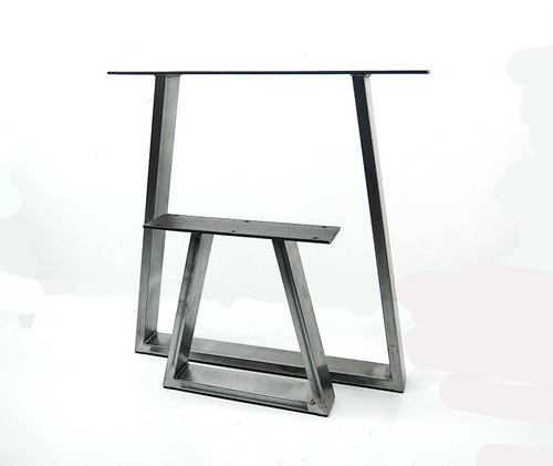 Metal table leg low - table, coffee