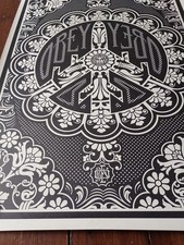 Obey Peace Bomber Screen Print