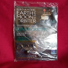 EAGLEMOSS, BUILD A MODEL EARTH MOON & SUN ORBITER, MAGAZINE & PART......ISSUE 14