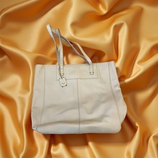 Vintage Radley Cream Leather Tote Bag. Good Condition. With Dust Bag.