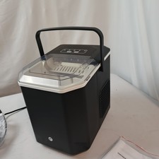 FOOING HZB-12/G Portable Ice Cube Maker Machine Black Countertop – New Other