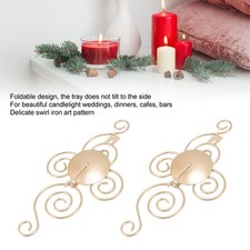 T- 2 Sets Wall Candle Holder
