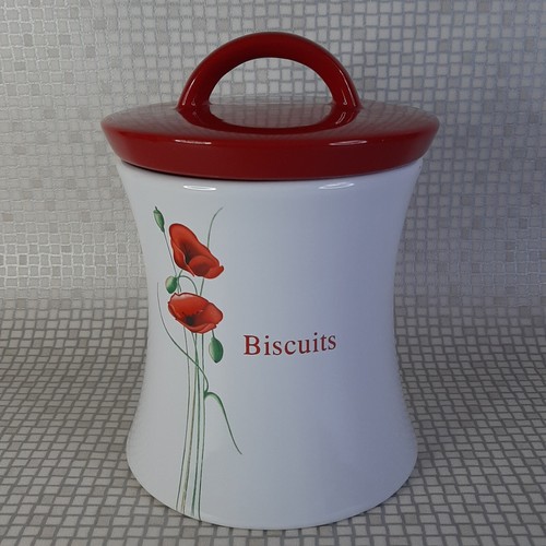 Dunelm ceramic poppy cookie - ceramic,