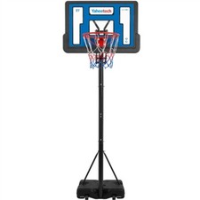 Portable Basketball Hoop System Height Adjustable Basketball Goal 7.5ft-10ft