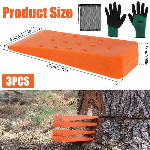 3pcs plastic tree - plastic, felling