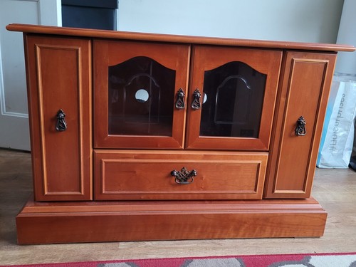 Wooden cabinet used - cabinet,