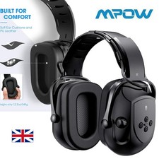 Mpow Bluetooth Headphone Hearing Protection Ear Defenders AM FM Radio Ear Muffs