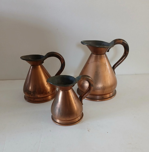 Vintage copper and - , brass