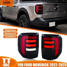 LED Tail Lights For Ford Maverick 2022-2025 Rear Lamps Assembly Sequential Turn