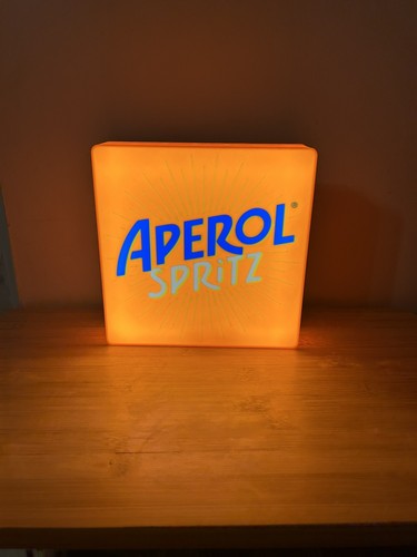Aperol spritz inspired light - aperol,