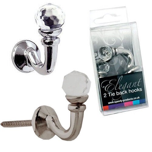 Crystal palma curtain tie - curtain,