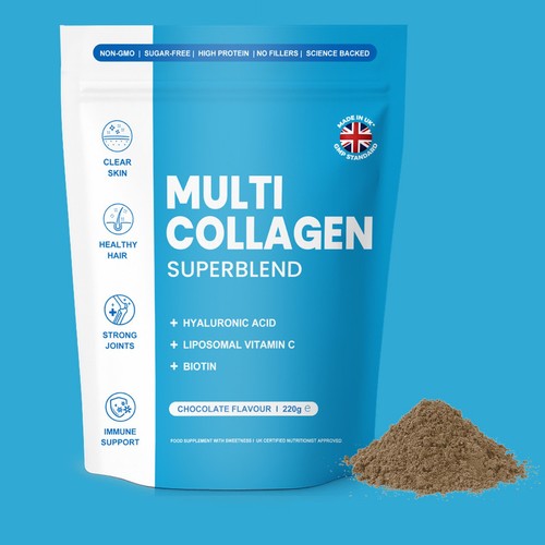Chocolate 220g multi collagen - 220g,