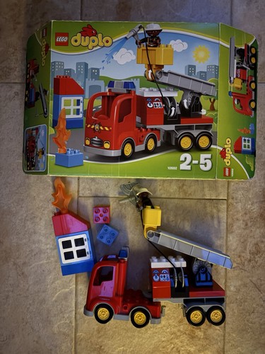 Lego duplo fire - lego, truck