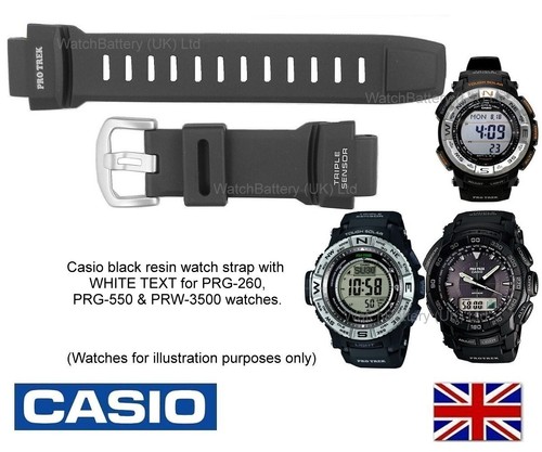 Prg 260 casio watch strap - casio,