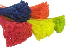 Fluorescent Neon Cable Ties Nylon Zip Tie Neon Wraps All Sizes & Colours