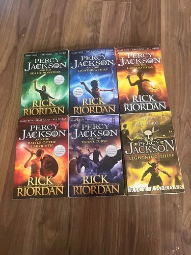 Percy jackson book - book, x6