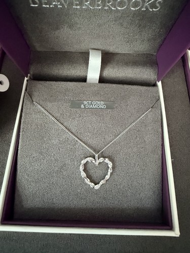 Beaverbrooks entwine 9ct white - beaverbrooks,