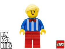 LEGO City - Ice Cream Vendor Minifigure Female from set 60253 (cty1139) - NEW -