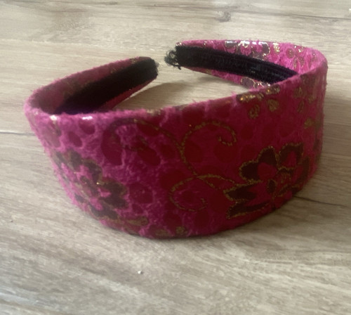 Women pink velvet padded - velvet,