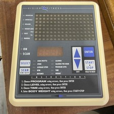 Vision Fitness Recumbent Exercise Bike Computer touch Keypad WORKING