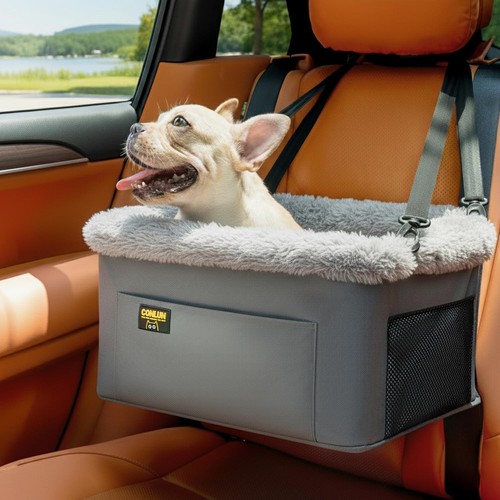 Dog car seat - elevated, pet
