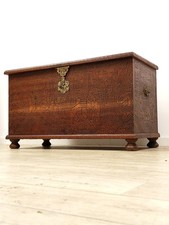A Hong Kong Carved Camphor Wood Chest