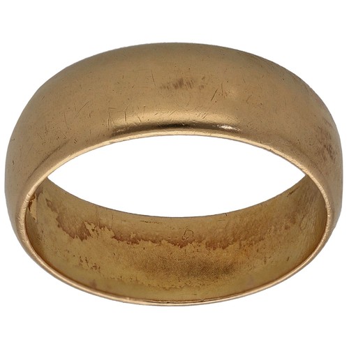 22ct gold ring 59g wedding - 22ct,