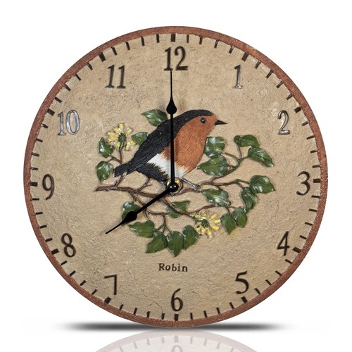 30cm garden wall clock bird - garden,