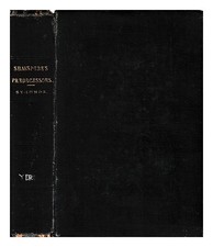 Symonds, John Addington Shakspere's Predecessors IN The English Drama / By John