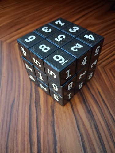 Sudoku cube puzzle - sudoku,