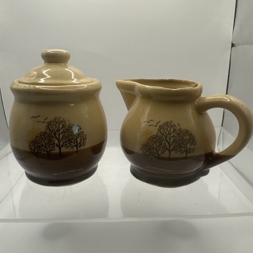 Milk jug sugar bowl set - sugar,